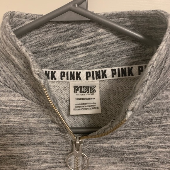 VICTORIA Secret PINK Sweater 3/4 Zip - XS - Picture 4 of 6